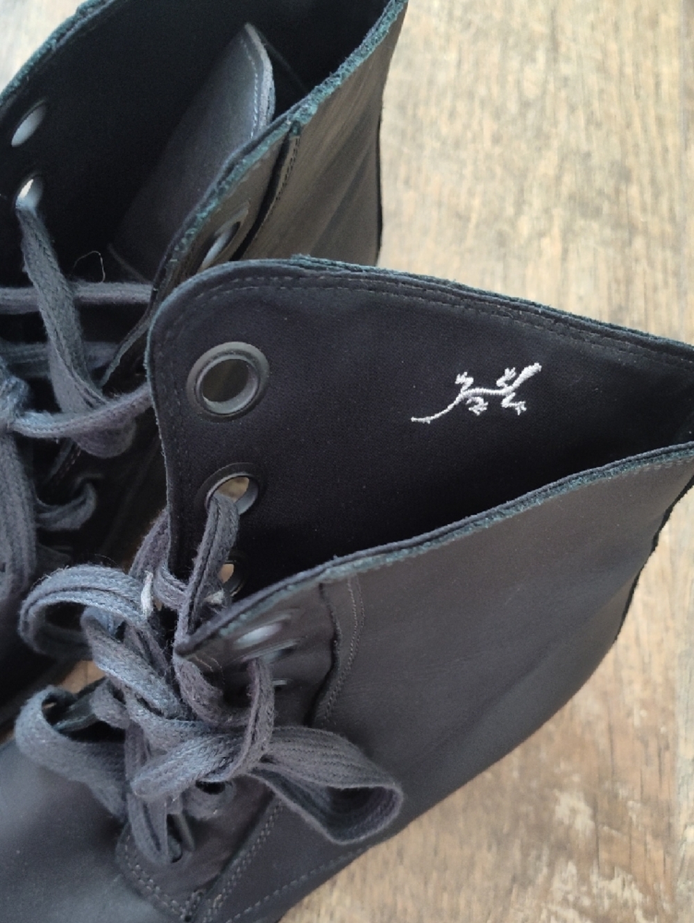 Chaco Women's Black Lace-Up Ankle Boots - Picture 3 of 8